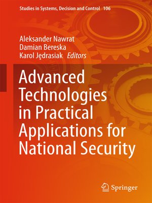 cover image of Advanced Technologies in Practical Applications for National Security